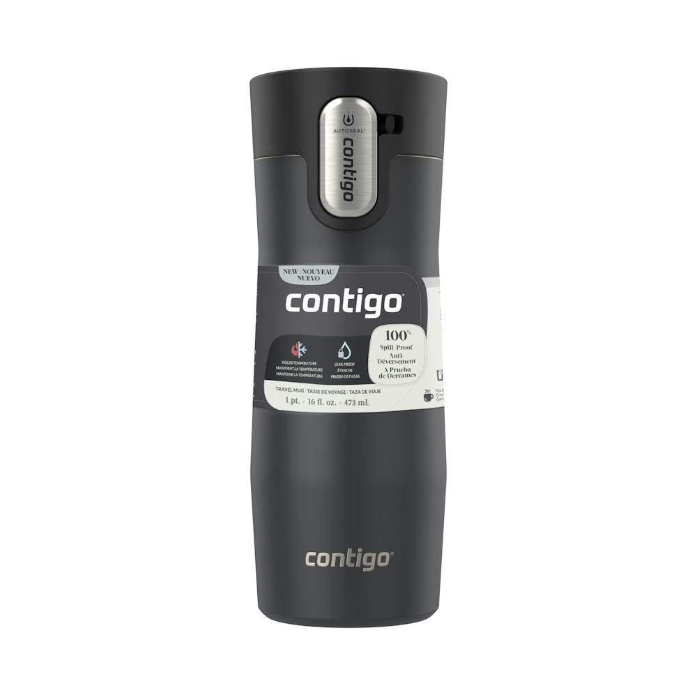 Contigo® AUTOSEAL® West Loop Vacuum-Insulated Stainless Steel Travel Mug with Easy-Clean Lid, 16 oz (5OEF)