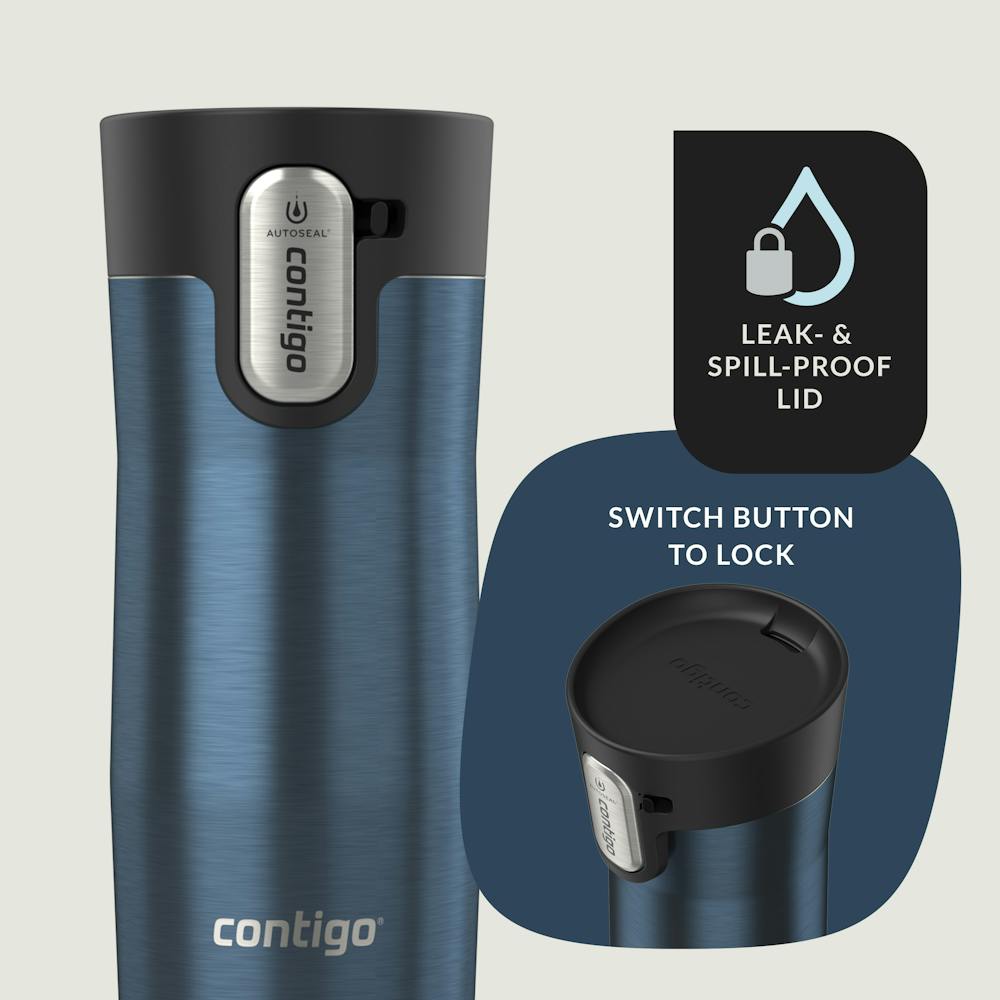 Contigo® AUTOSEAL® West Loop Vacuum-Insulated Stainless Steel Travel Mug with Easy-Clean Lid, 12 oz (XRZ5)