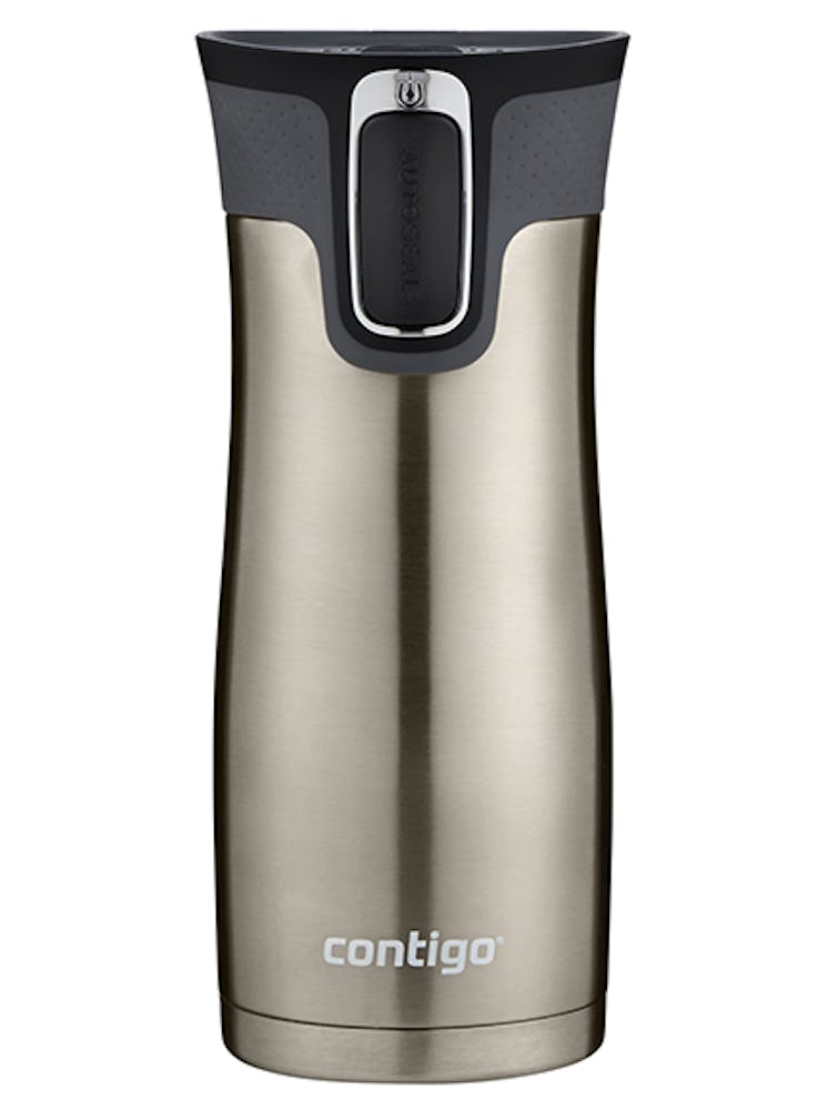 Contigo® West Loop 2.0 Stainless Steel Travel Mug with AUTOSEAL® Lid, 16oz, 2-Pack (PC75)
