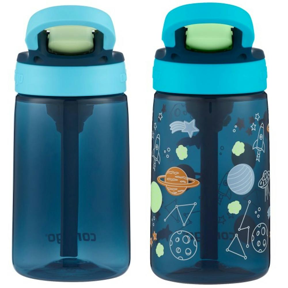 Contigo® Kids Water Bottle with Redesigned AUTOSPOUT® Straw, 14 oz, 2 pack (IAP8)