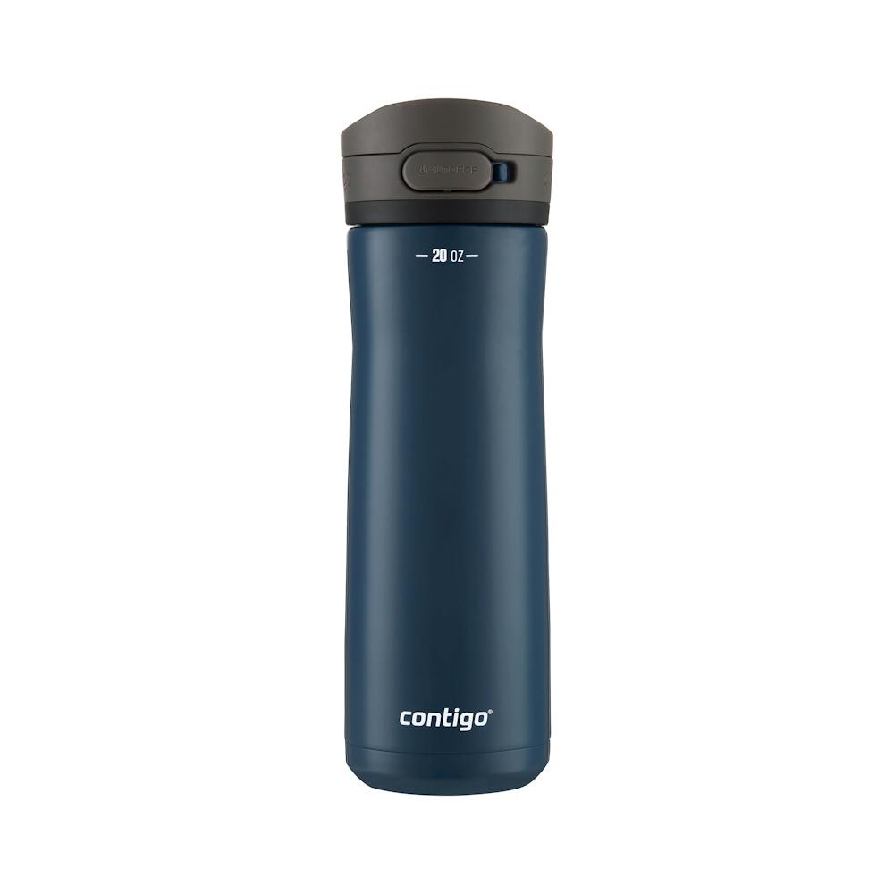 Contigo® Jackson Chill 2.0 Water Bottle with AUTOPOP Lid | Stainless Steel Water Bottle, 20oz., Blueberry Opaque (ZI8R)