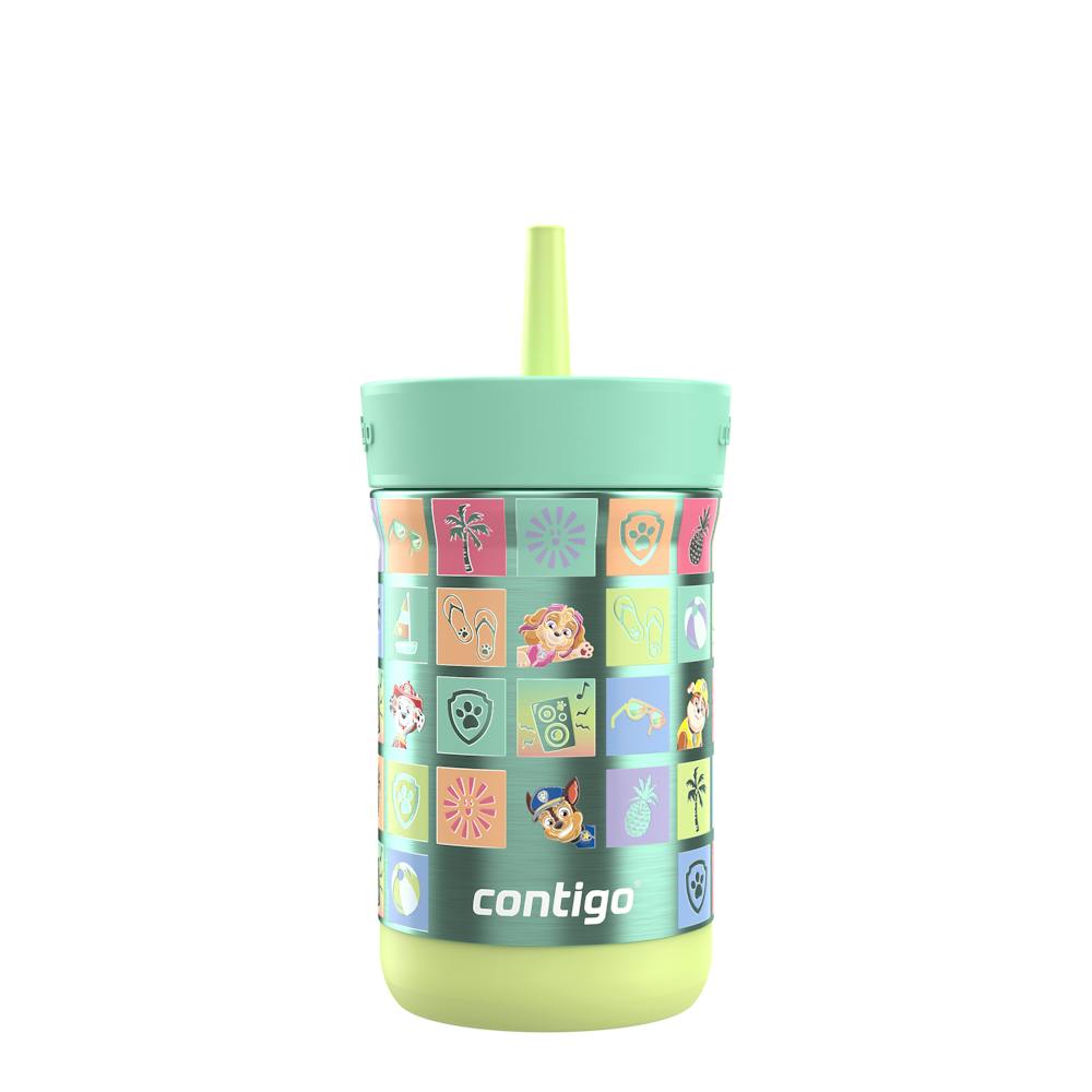 Contigo® Kids Leighton Spill-Proof Stainless Steel Tumbler with Straw, 12oz (JH8R)