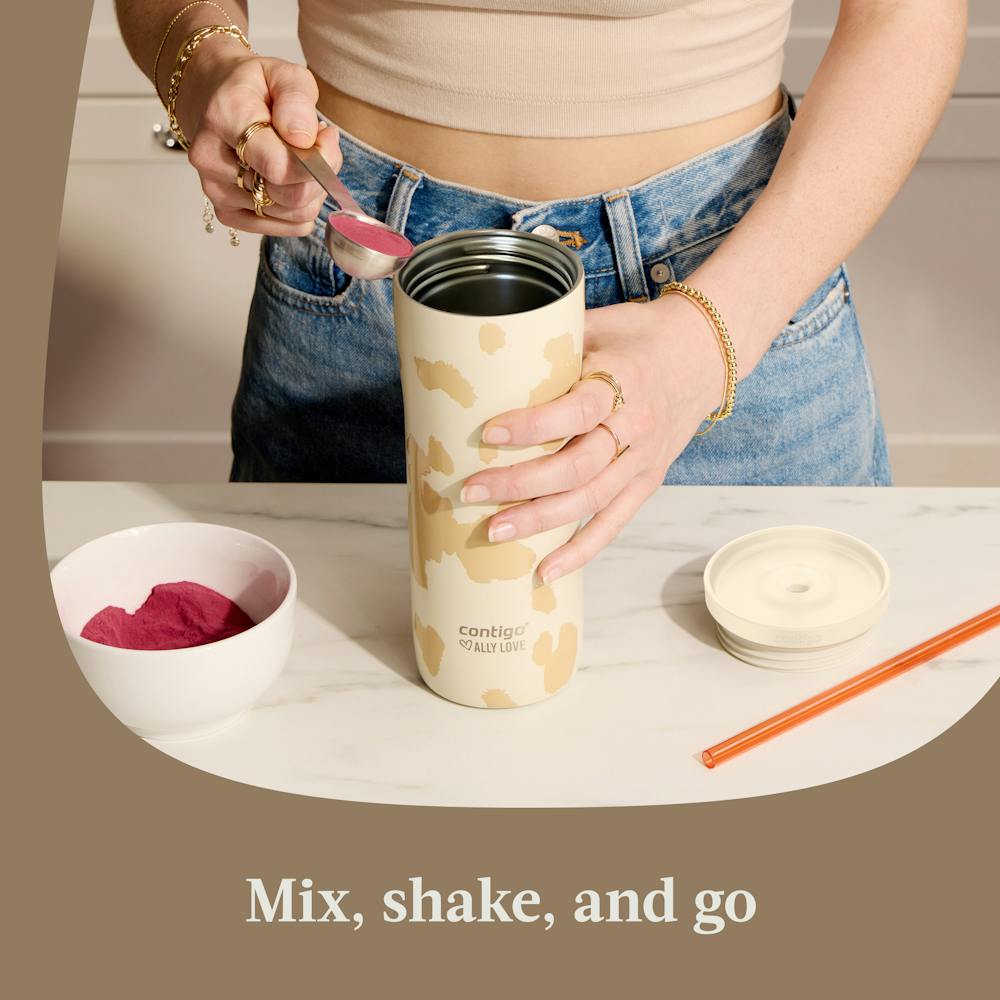 Contigo® x Ally Love Streeterville 2.0 Stainless Steel Tumbler with Straw, 24oz (B74I)
