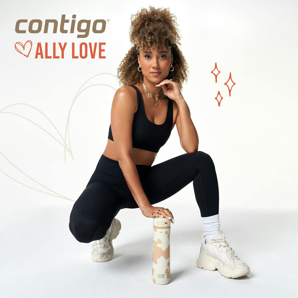 Contigo® x Ally Love Ashland Chill 2.0 Stainless Steel Water Bottle with AUTOSPOUT® Lid, 24oz (0GTU)
