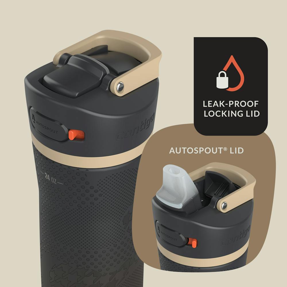 Contigo® x Ally Love Ashland Chill 2.0 Stainless Steel Water Bottle with AUTOSPOUT® Lid, 24oz (0GTU)