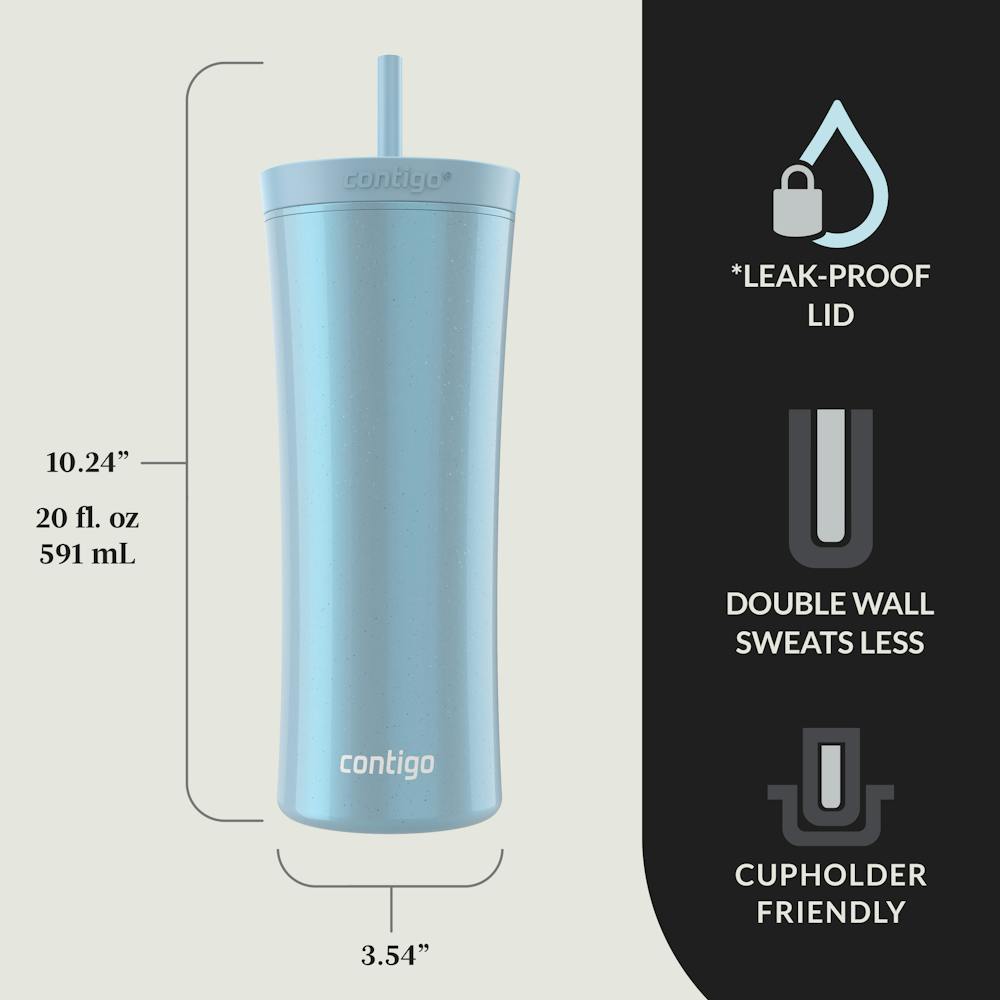 Contigo® AUTOCLOSE® Shake & Go® 20oz, Tumbler (LMBF)