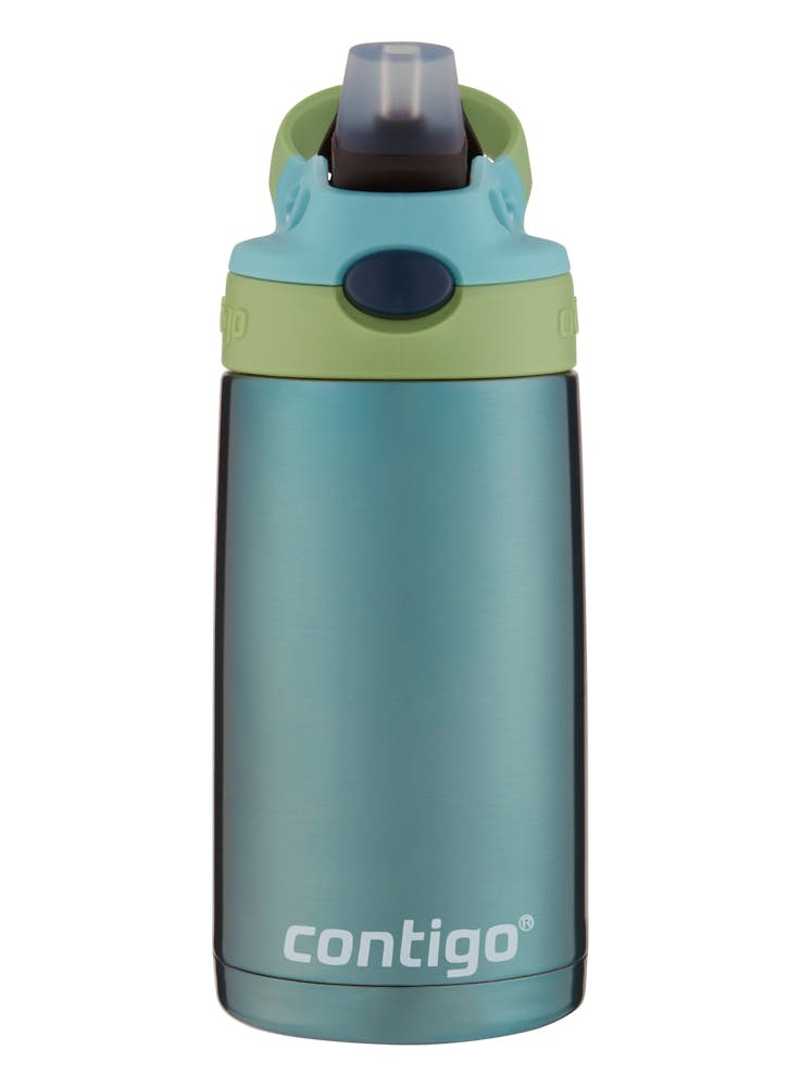 Contigo® Kids Straw Stainless Steel Water Bottle with AUTOSPOUT® Lid, 13oz (18QL)