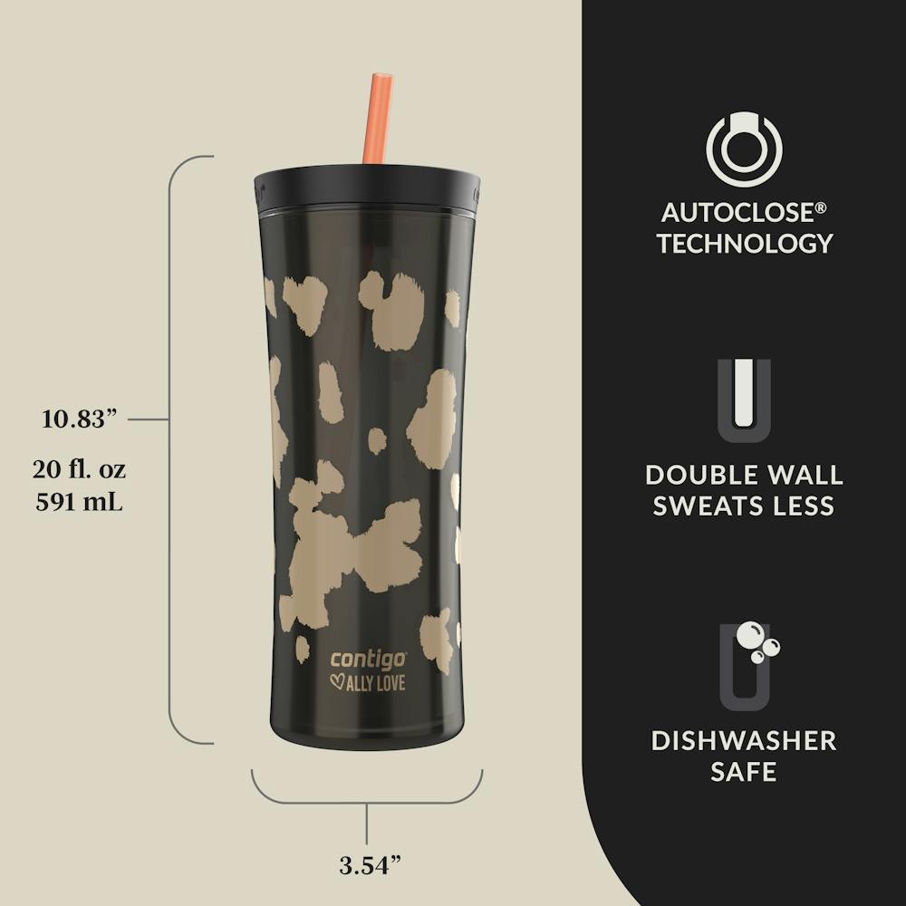 Contigo® x Ally Love Streeterville AUTOCLOSE® Shake & Go® Tumbler, 20oz (0UO0)