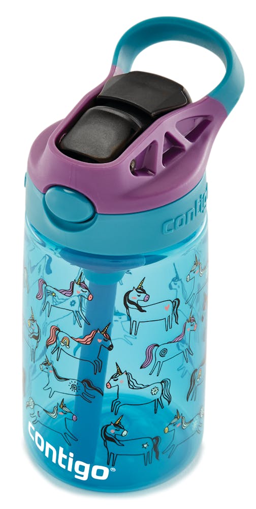 Contigo® Kids Straw Water Bottle with AUTOSPOUT® Lid, 14oz (SS3H)