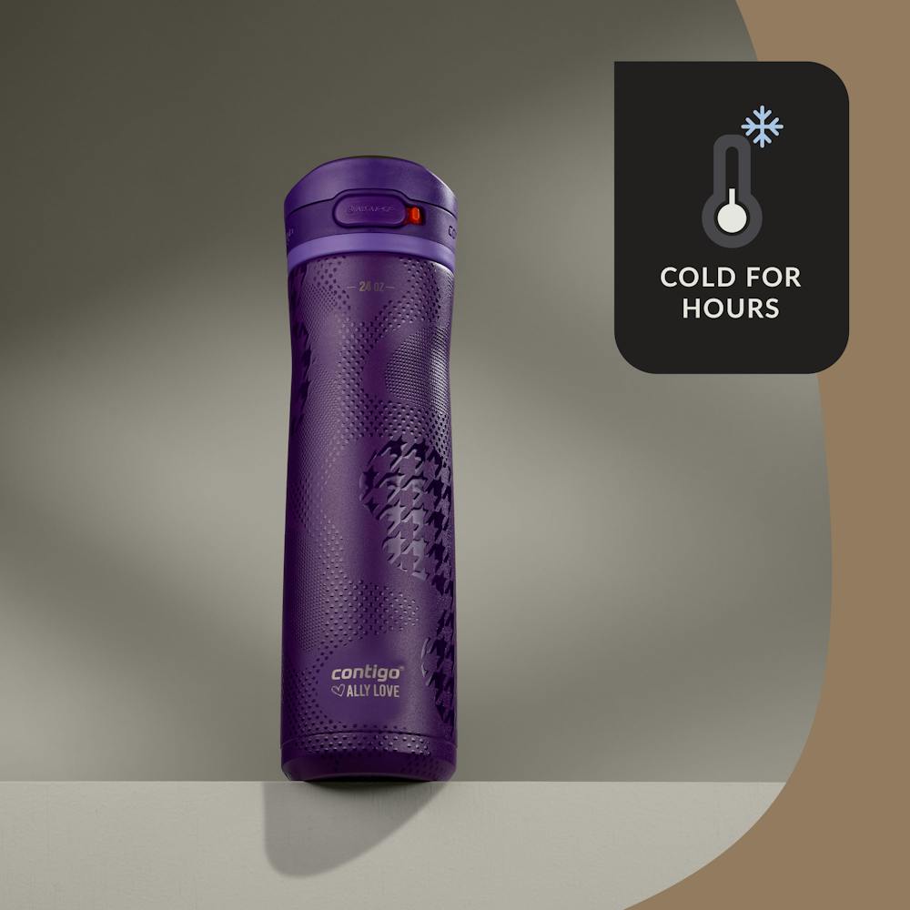 Contigo® x Ally Love Jackson Chill 2.0 Stainless Steel Water Bottle with AUTOPOP® Lid, 24oz (YJXK)