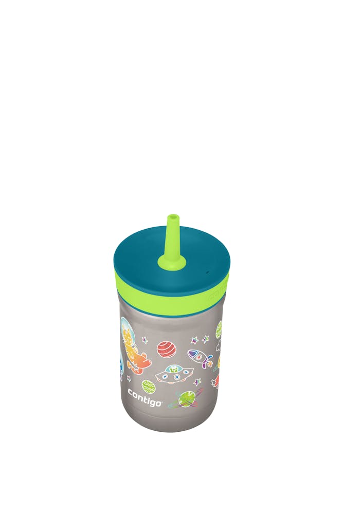 Contigo® Kids Leighton Spill-Proof Stainless Steel Tumbler with Straw, 12oz (JH8R)