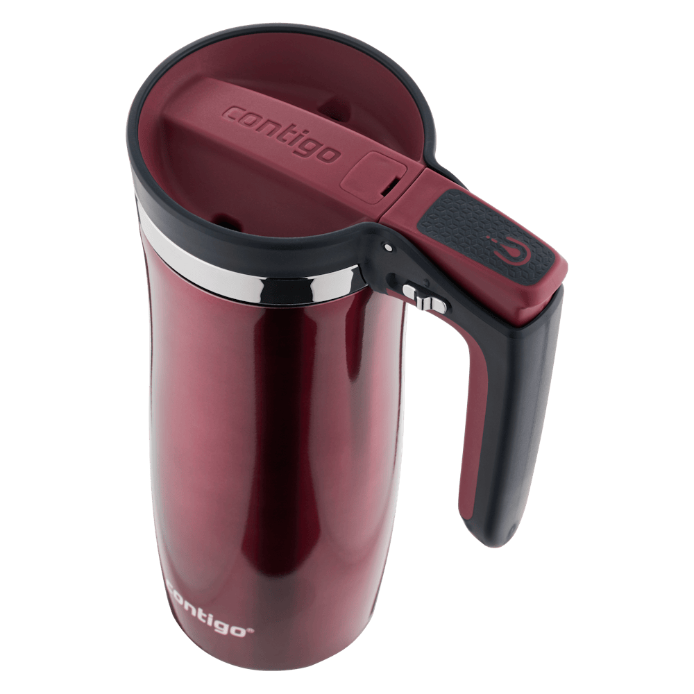 Contigo® Handled AUTOSEAL® Stainless Steel Travel Mug with Easy-Clean Lid, 16oz (M7PQ)