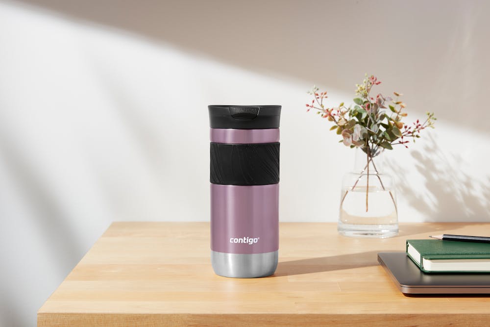 Contigo® Byron 2.0 Stainless Steel Travel Mug with SNAPSEAL™ Lid and Grip, 16oz (V9XY)