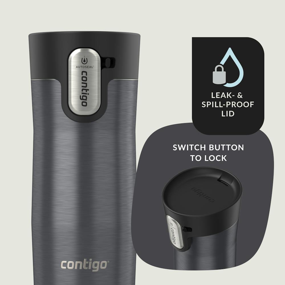 Contigo® AUTOSEAL® West Loop Vacuum-Insulated Stainless Steel Travel Mug with Easy-Clean Lid, 12 oz (XRZ5)