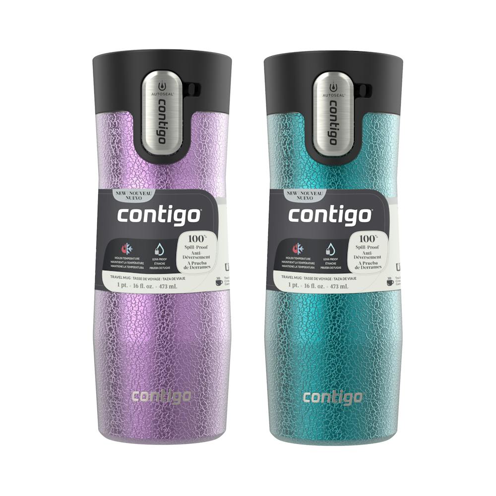 Contigo® AUTOSEAL® West Loop Vacuum-Insulated Stainless Steel Travel Mug with Easy-Clean Lid, 16 oz (5OEF)