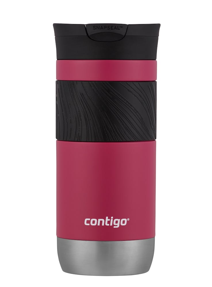 Contigo® Byron 2.0 Stainless Steel Travel Mug with SNAPSEAL™ Lid and Grip, 16oz (V9XY)