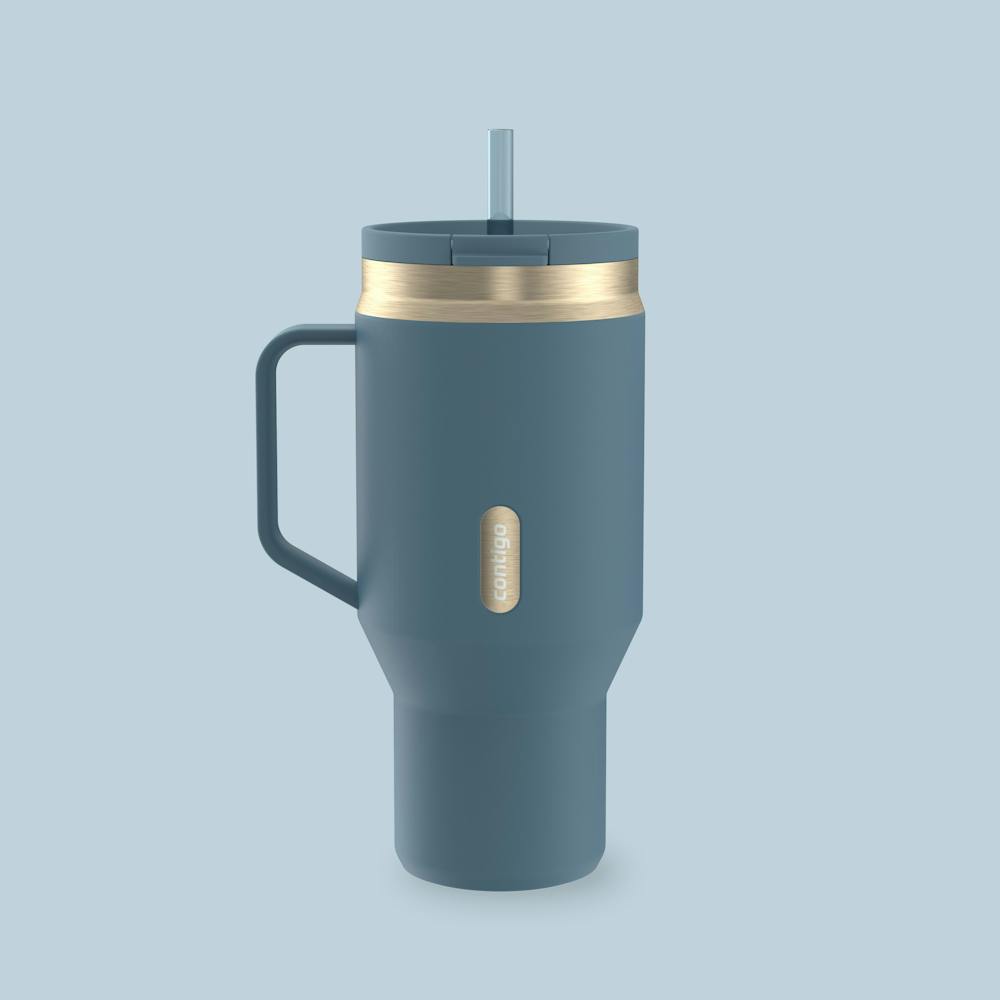 30 oz SnapSeal™ Tumbler (w/ Straw & Handle) (J5W1)