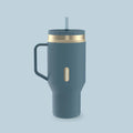 30 oz SnapSeal™ Tumbler (w/ Straw & Handle) (J5W1)