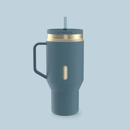 30 oz SnapSeal™ Tumbler (w/ Straw & Handle) (J5W1)