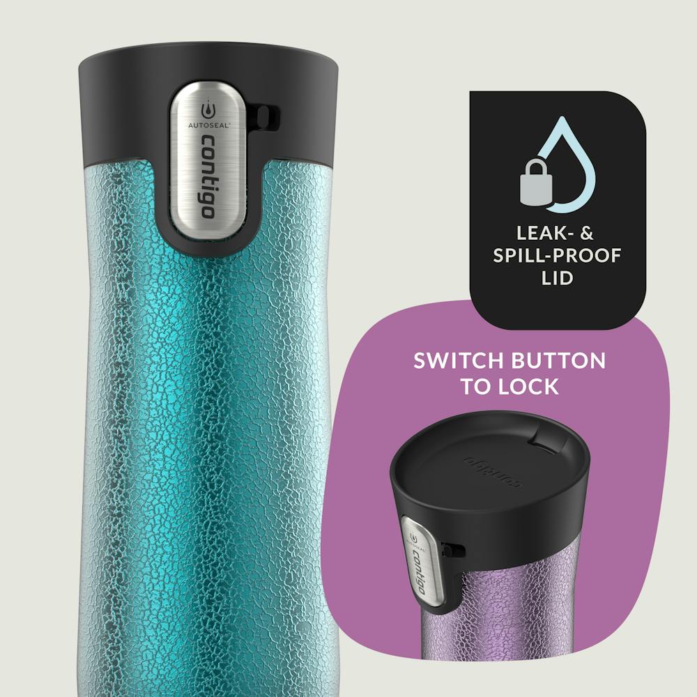 Contigo® AUTOSEAL® West Loop Vacuum-Insulated Stainless Steel Travel Mug with Easy-Clean Lid, 20 oz, 2-Pack (XXF1)