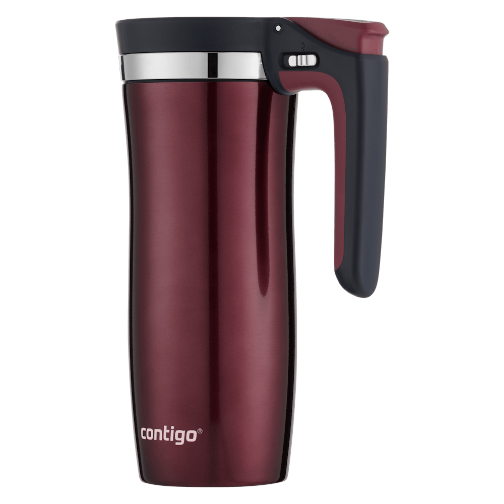 Contigo® Handled AUTOSEAL® Stainless Steel Travel Mug with Easy-Clean Lid, 16oz (M7PQ)