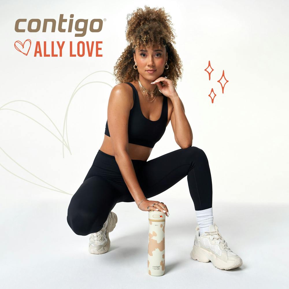 Contigo® x Ally Love Ashland Chill 2.0 Stainless Steel Water Bottle with AUTOSPOUT® Lid, 24oz (0GTU)