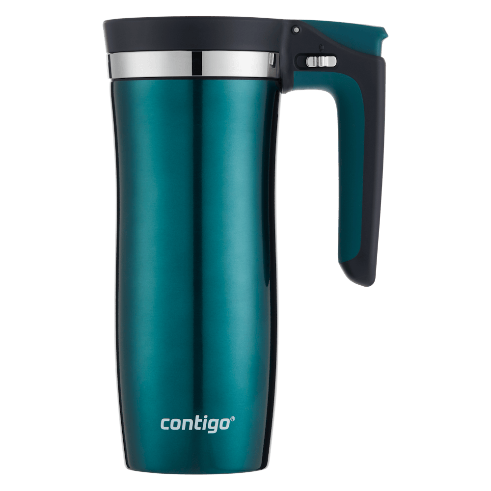 Contigo® Handled AUTOSEAL® Stainless Steel Travel Mug with Easy-Clean Lid, 16oz (M7PQ)