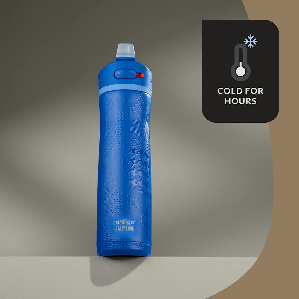 Contigo® x Ally Love Ashland Chill 2.0 Stainless Steel Water Bottle with AUTOSPOUT® Lid, 24oz (QKW0)