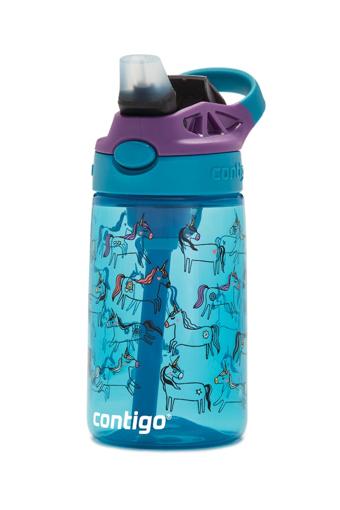 Contigo® Kids Straw Water Bottle with AUTOSPOUT® Lid, 14oz (SS3H)
