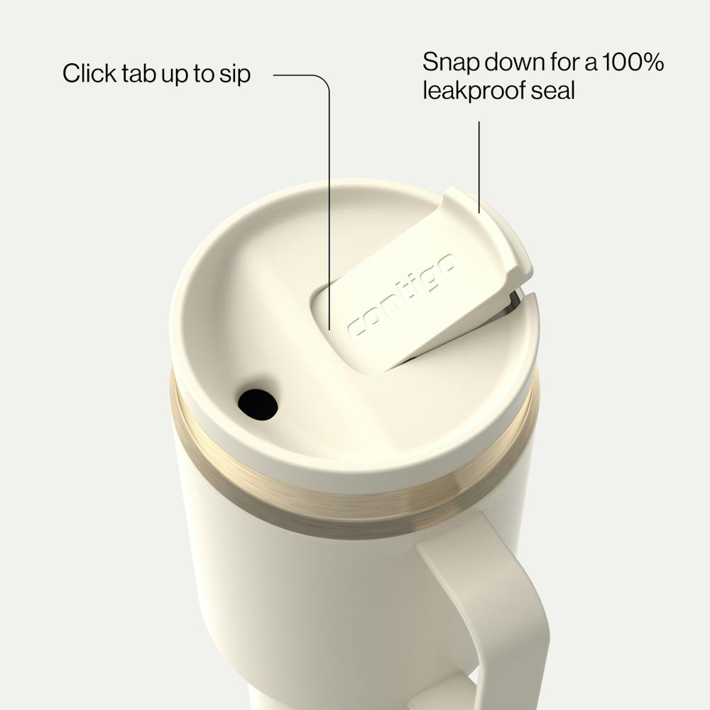 30 oz SnapSeal™ Tumbler (w/ Straw & Handle) (J5W1)