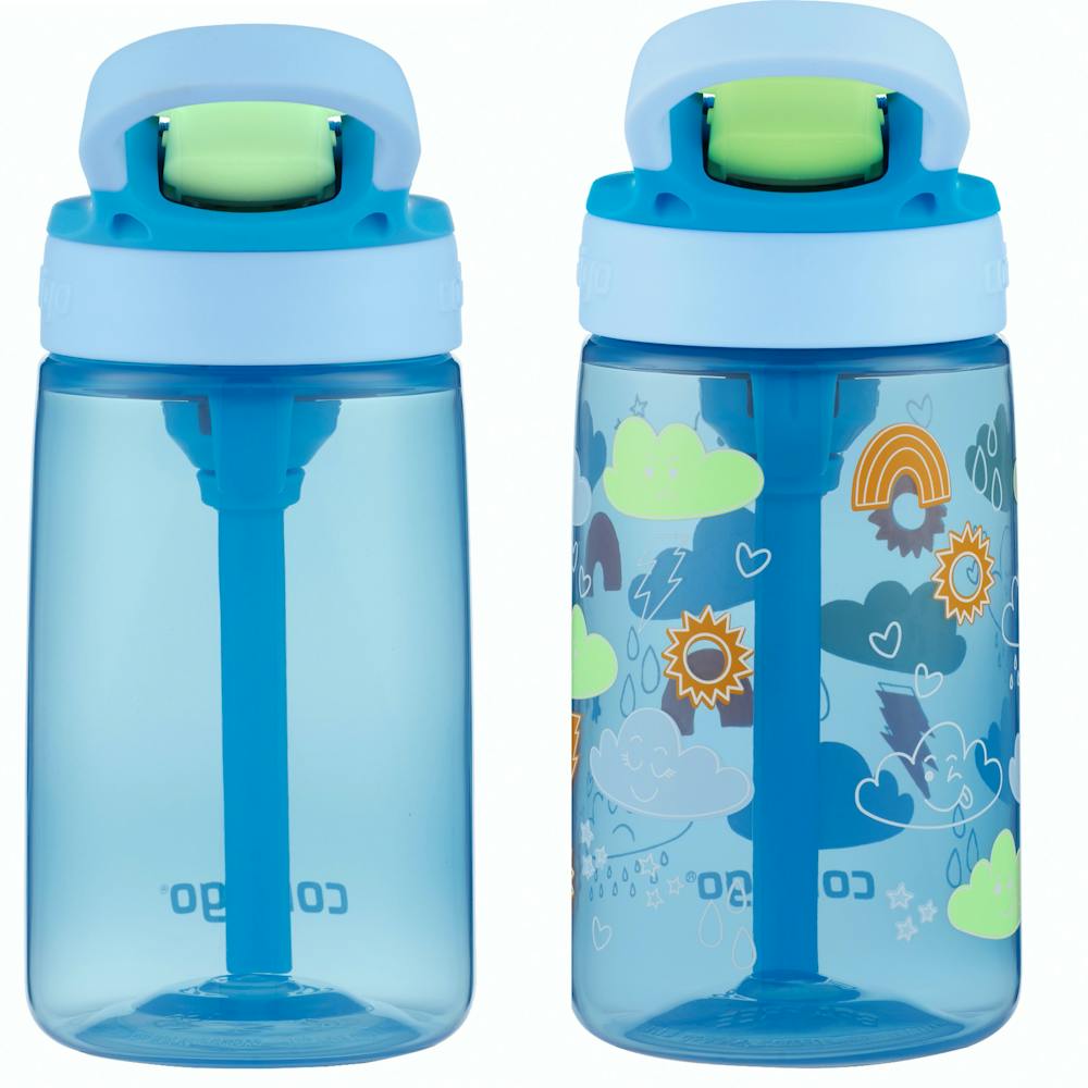 Contigo® Kids Water Bottle with Redesigned AUTOSPOUT® Straw, 14 oz, 2 pack (IAP8)