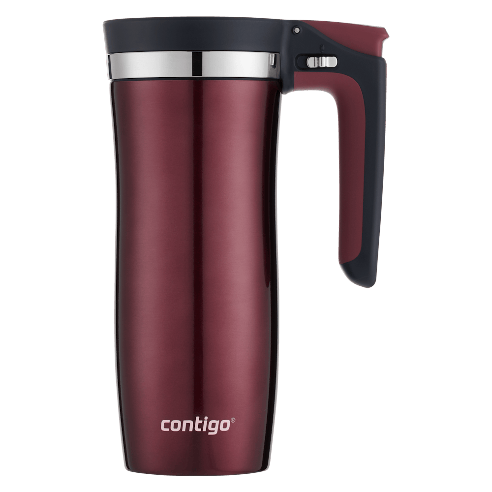 Contigo® Handled AUTOSEAL® Stainless Steel Travel Mug with Easy-Clean Lid, 16oz (M7PQ)