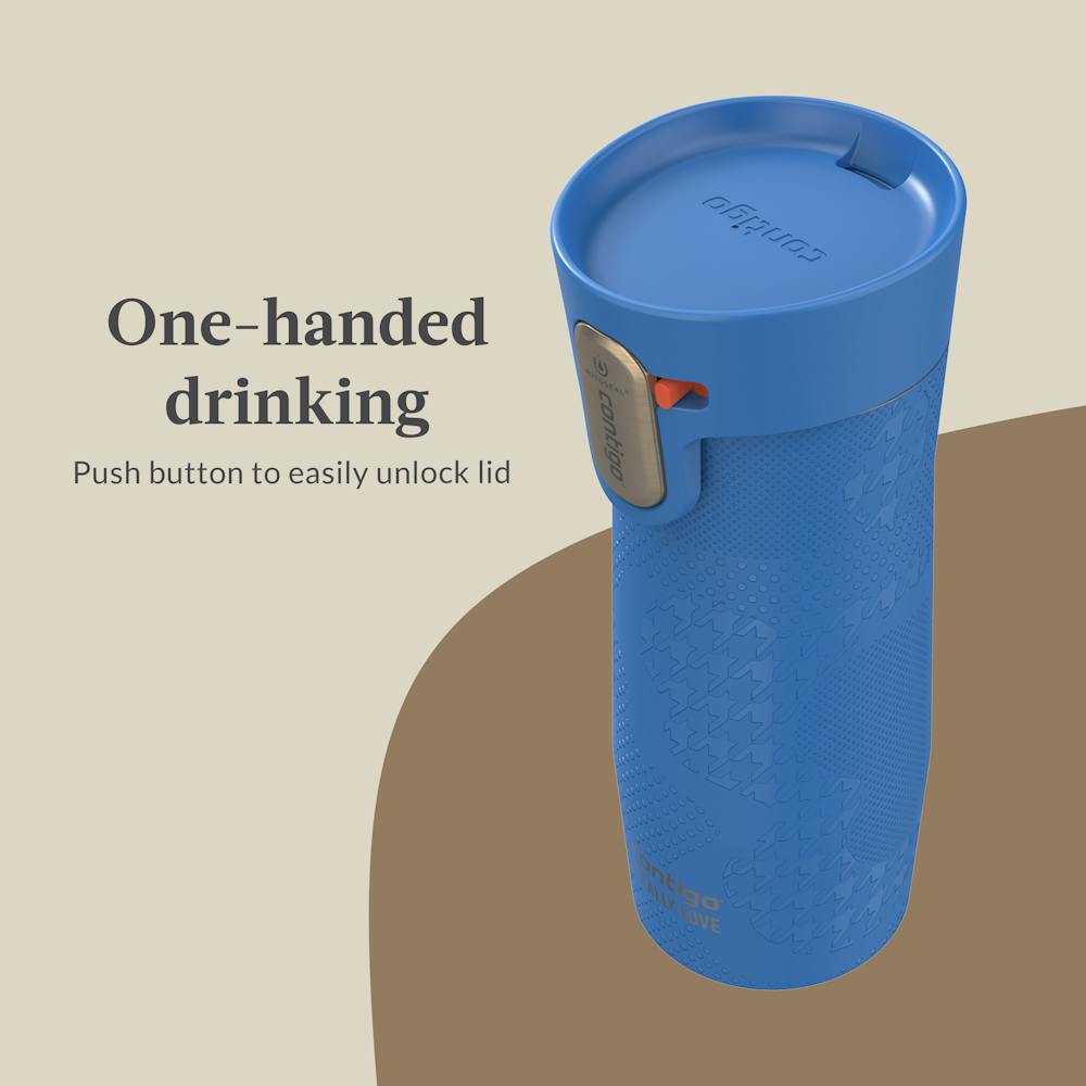 Contigo® x Ally Love West Loop 3.0 Stainless Steel Travel Mug with AUTOSEAL® Easy-Clean Lid, 16oz (AV3B)