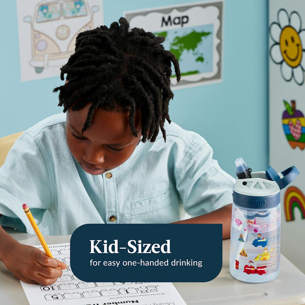 Contigo® Kids Water Bottle with Redesigned AUTOSPOUT® Straw, 14 oz (VGZ5)