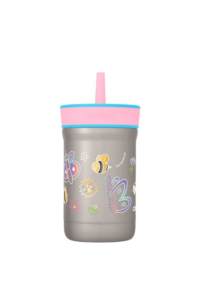 Contigo® Kids Leighton Spill-Proof Stainless Steel Tumbler with Straw, 12oz (JH8R)