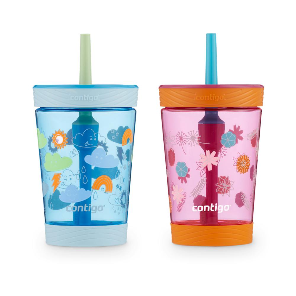 Contigo® Kids Spill-Proof Tumbler with Straw, 14oz., 2 Pack (PB6X)