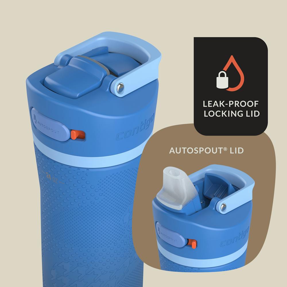 Contigo® x Ally Love Ashland Chill 2.0 Stainless Steel Water Bottle with AUTOSPOUT® Lid, 24oz (QKW0)