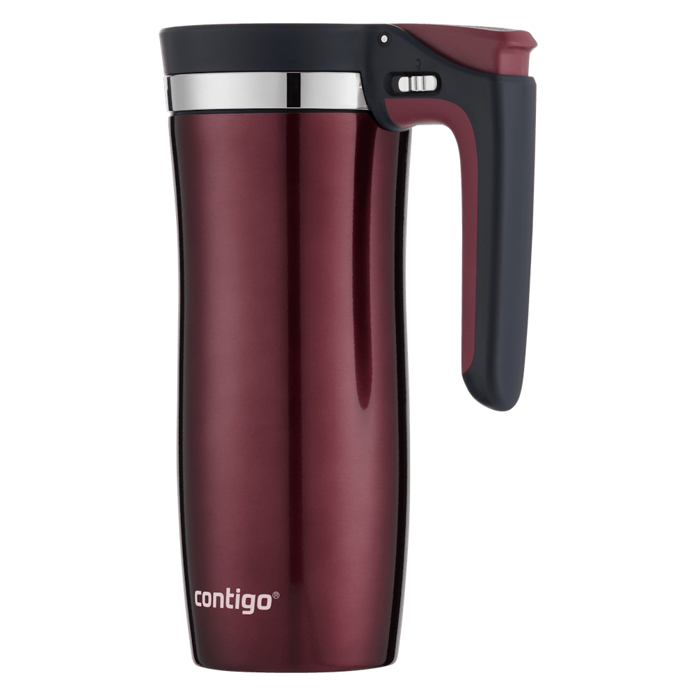 Contigo® Handled AUTOSEAL® Stainless Steel Travel Mug with Easy-Clean Lid, 16oz (M7PQ)