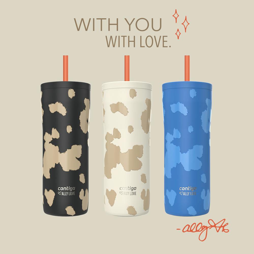 Contigo® x Ally Love Streeterville 2.0 Stainless Steel Tumbler with Straw, 24oz (B74I)