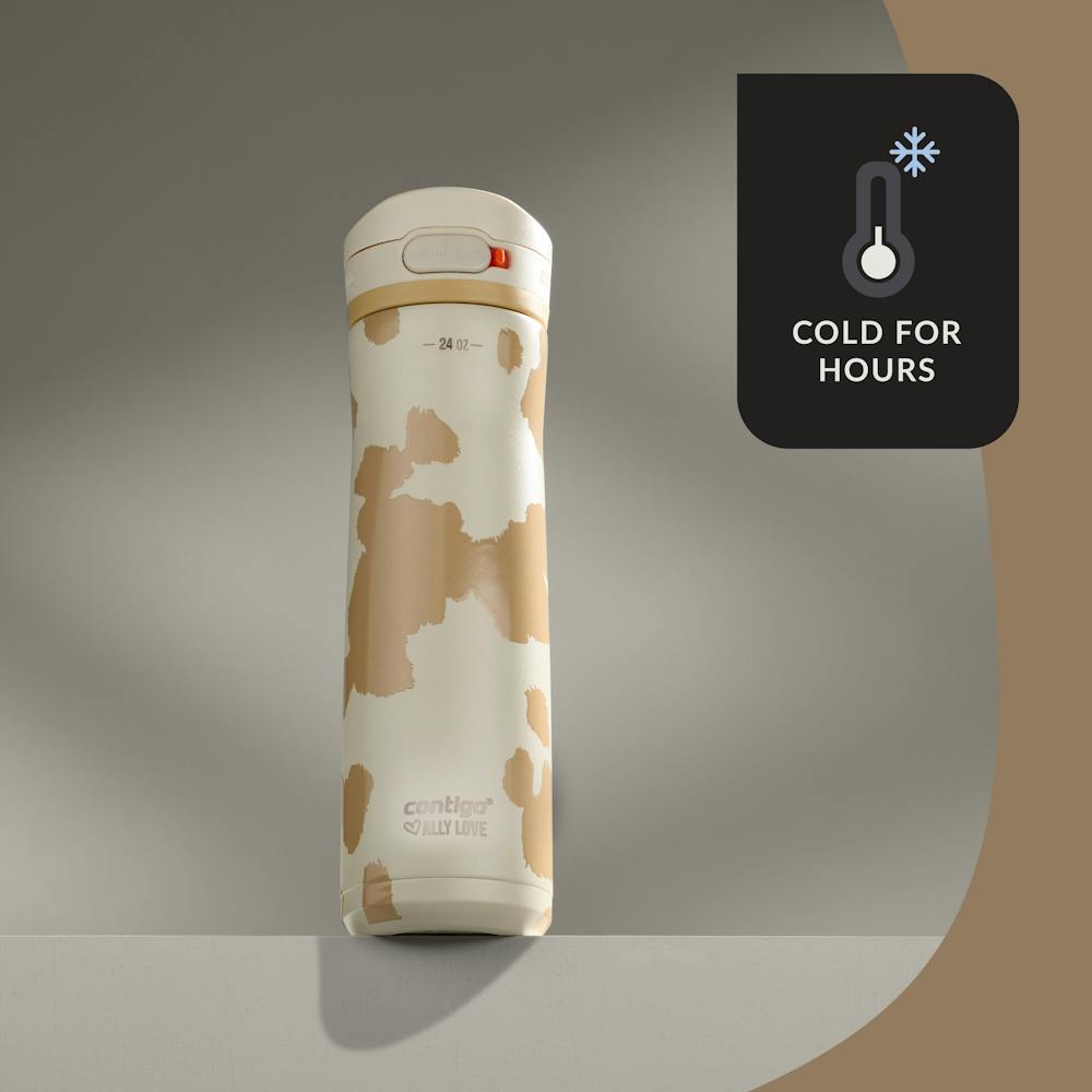 Contigo® x Ally Love Jackson Chill 2.0 Stainless Steel Water Bottle with AUTOPOP® Lid, 24oz (UT2R)