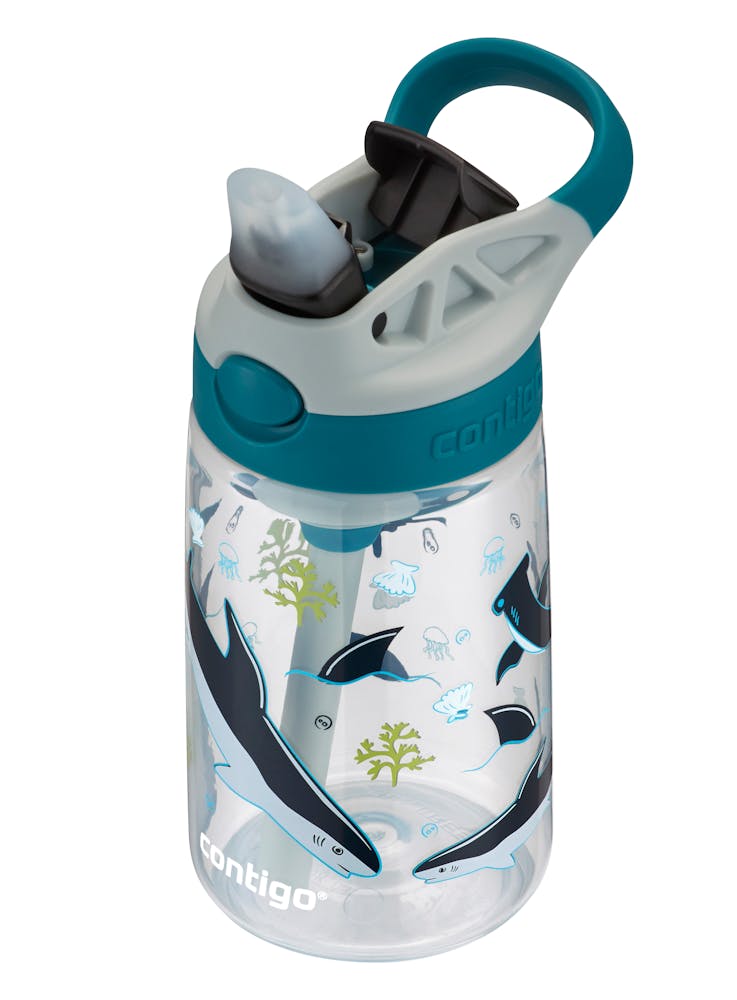 Contigo® Kids Straw Water Bottle with AUTOSPOUT® Lid, 14oz (SS3H)