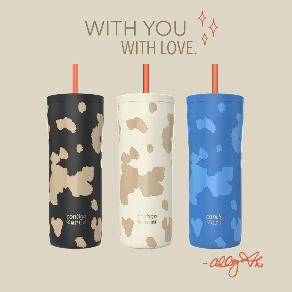 Contigo® x Ally Love Streeterville 2.0 Stainless Steel Tumbler with Straw, 24oz (B74I)