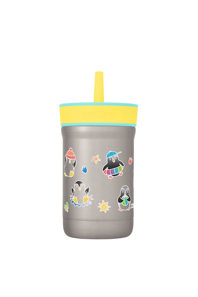 Contigo® Kids Leighton Spill-Proof Stainless Steel Tumbler with Straw, 12oz (JH8R)