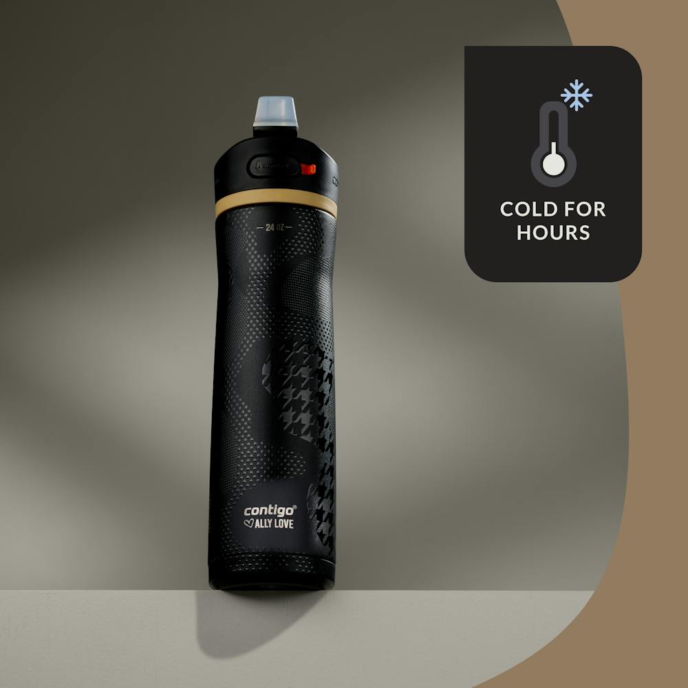 Contigo® x Ally Love Ashland Chill 2.0 Stainless Steel Water Bottle with AUTOSPOUT® Lid, 24oz (0GTU)