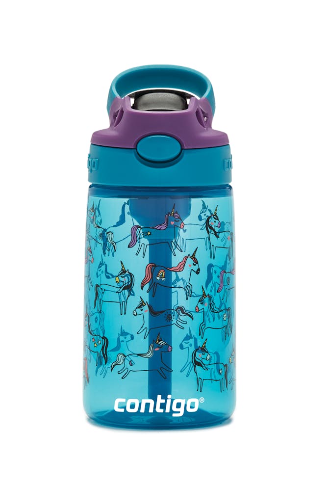 Contigo® Kids Straw Water Bottle with AUTOSPOUT® Lid, 14oz (SS3H)