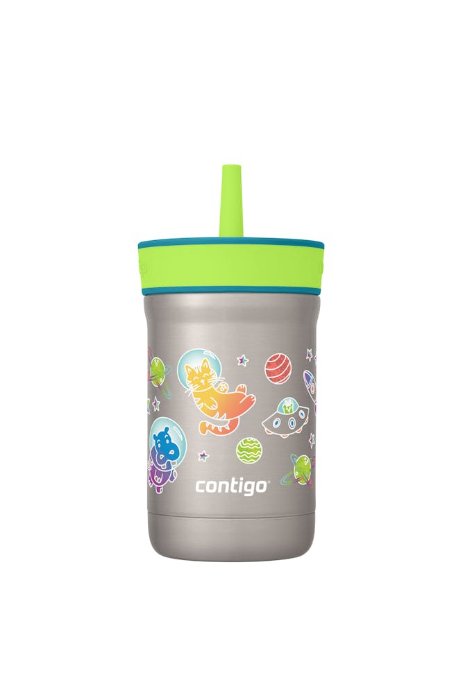 Contigo® Kids Leighton Spill-Proof Stainless Steel Tumbler with Straw, 12oz (JH8R)