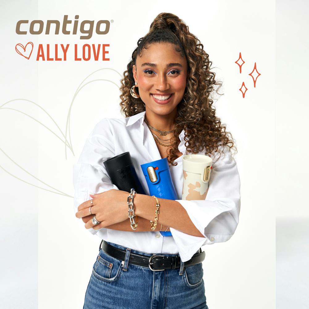 Contigo® x Ally Love West Loop 3.0 Stainless Steel Travel Mug with AUTOSEAL® Easy-Clean Lid, 16oz (AV3B)