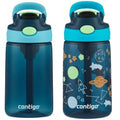 Contigo® Kids Water Bottle with Redesigned AUTOSPOUT® Straw, 14 oz, 2 pack (IAP8)