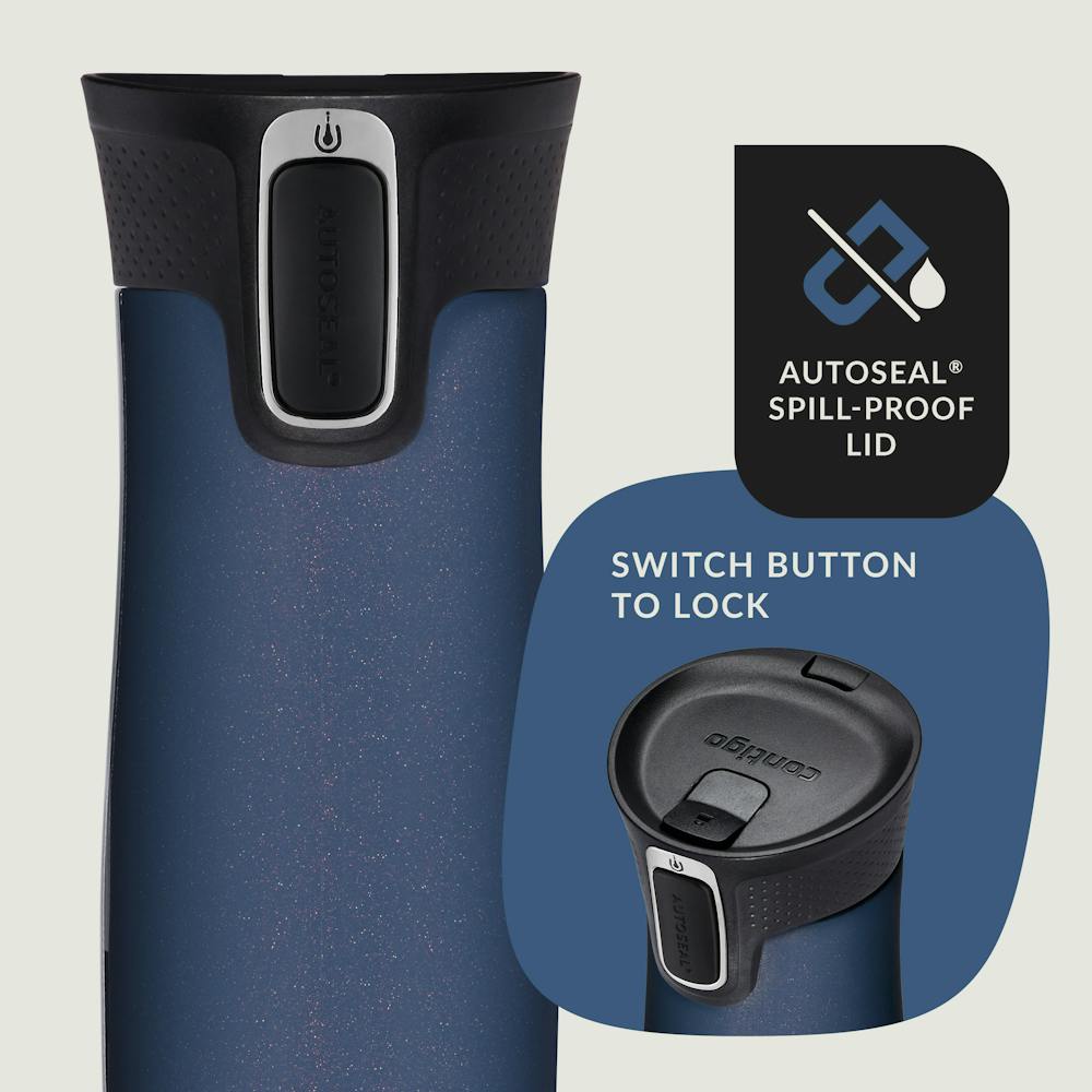 Contigo® AUTOSEAL® West Loop Vacuum-Insulated Stainless Steel Travel Mug with Easy-Clean Lid, 20oz (3DSF)
