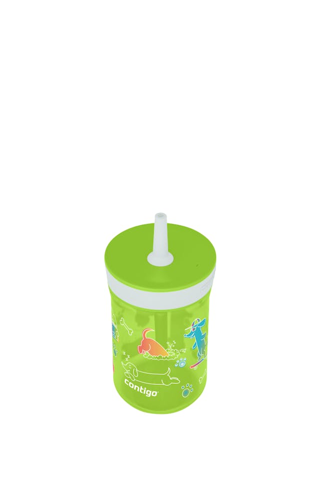 Contigo® Kids’ Leighton Straw Tumbler with Spill-Proof Leak-Proof Lid, 14oz (XKZO)